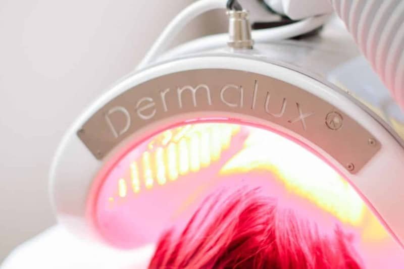 Dermalux-LED-Phototherapy Facial Stamping