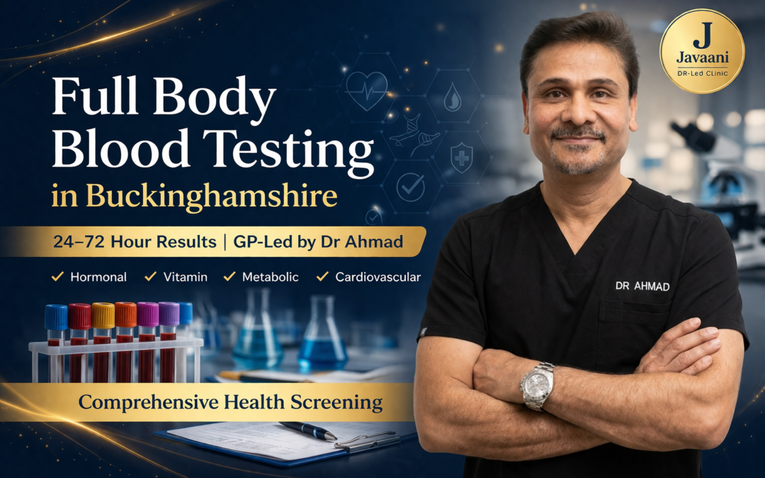 Full Body Health Screening Blood Tests in Buckinghamshire