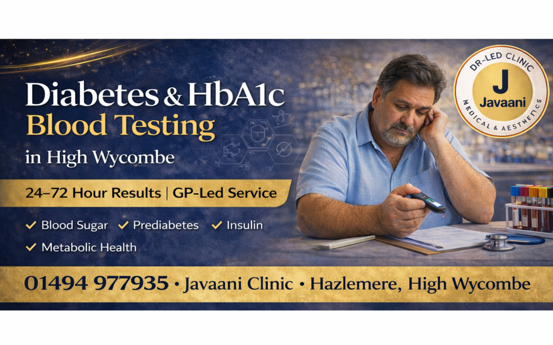 Diabetes & HbA1c Blood Testing in High Wycombe