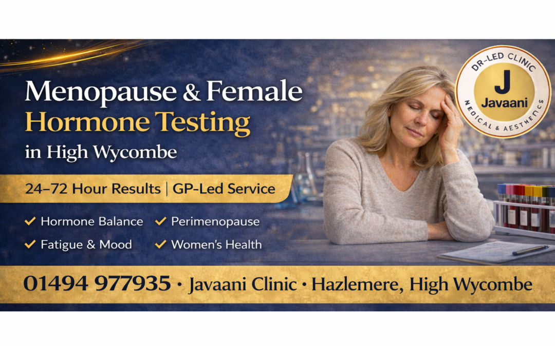 Menopause & Female Hormone Testing in High Wycombe
