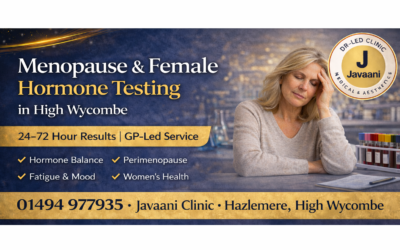 Menopause & Female Hormone Testing in High Wycombe