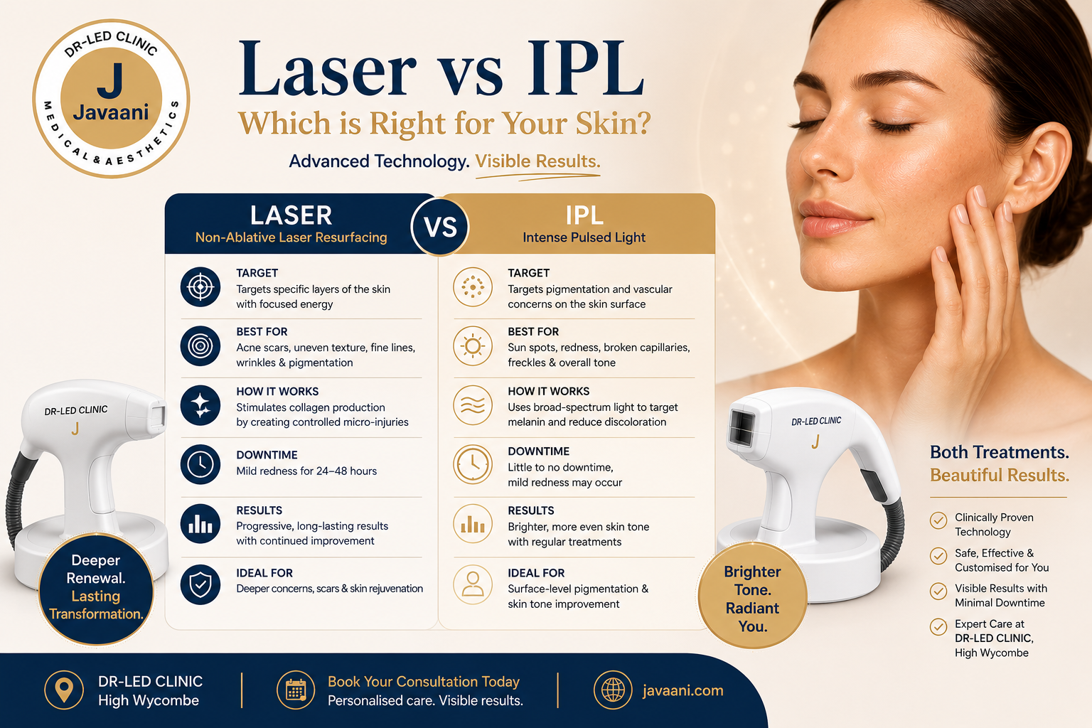 Laser vs IPL