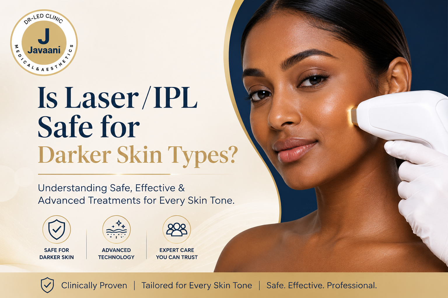 Is LaserIPL Safe for Darker Skin Types